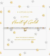 A Littles & Co Sparkle Confetti A Little 'Heart Of Gold' Bracelet