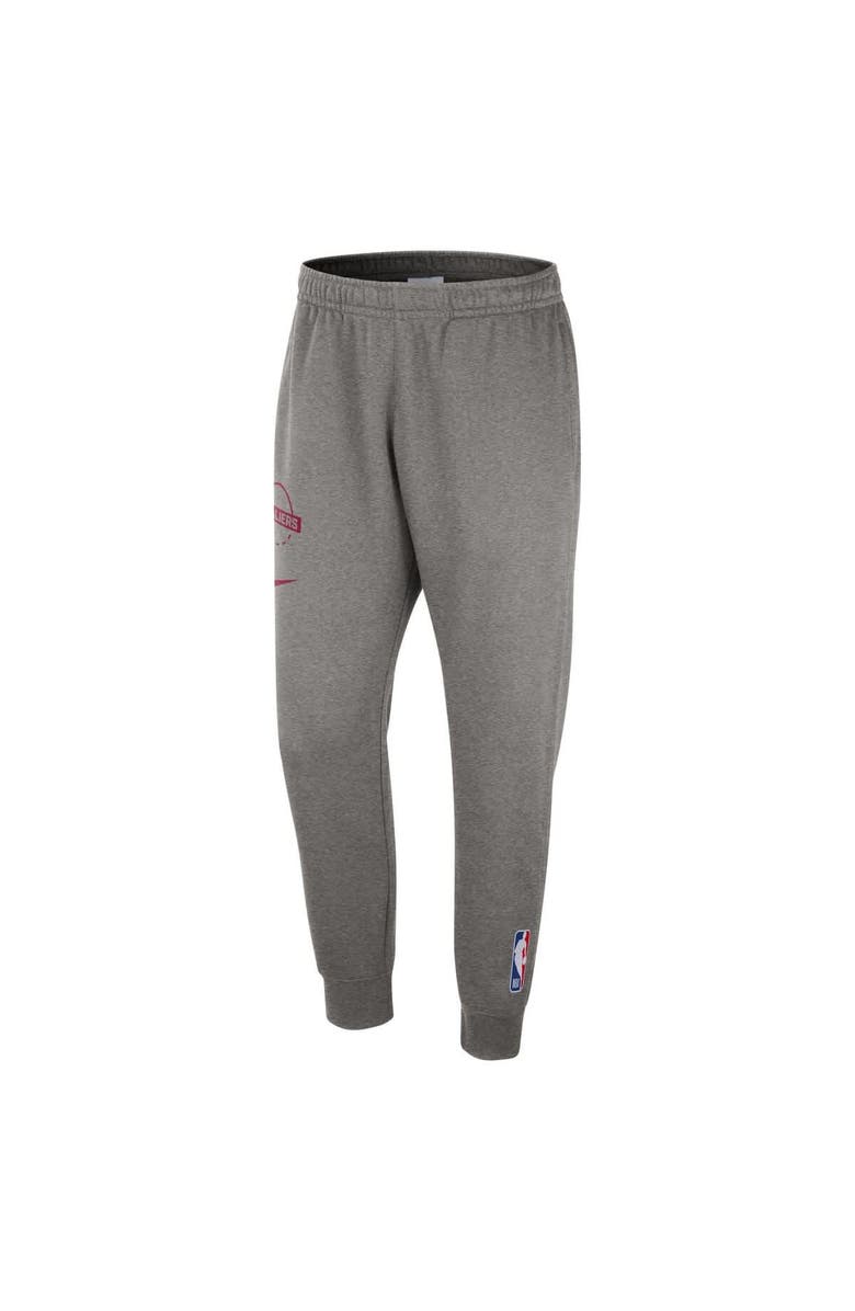 Nike Men's Nike Charcoal Cleveland Cavaliers 2025/26 Authentic Practice Club Jogger Pants, Alternate, color, Athletic Heather Gray