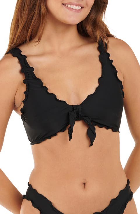 Solid Merrow Bralette Bikini Top