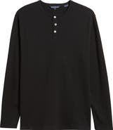 Stone Rose Comfort Slub Piqué Henley