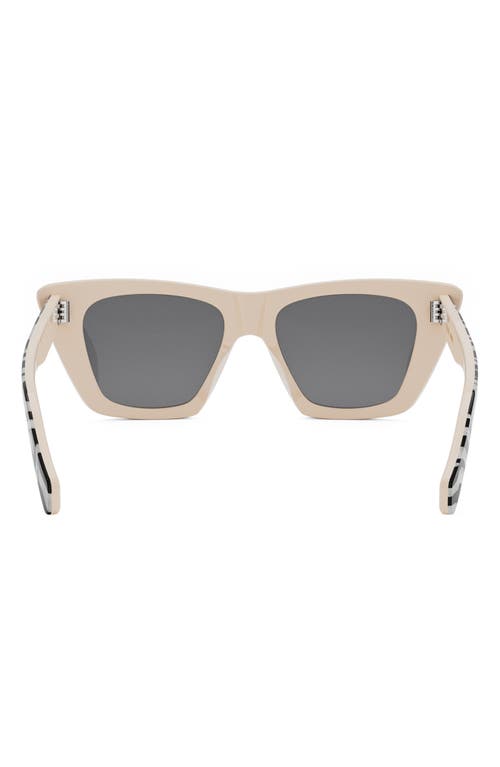 Celine Bold 3 Dots 51mm Cat Eye Sunglasses In Gray