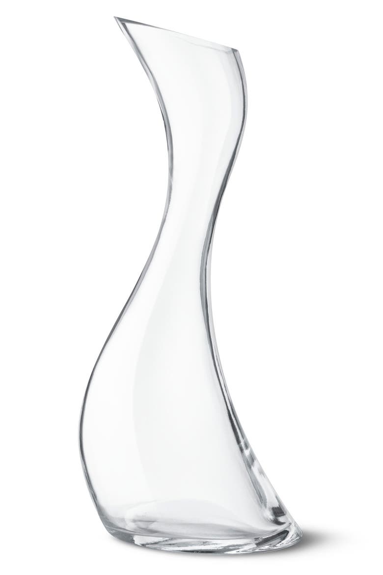 Cobra Glass Carafe, Main, color, CLEAR