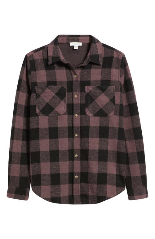 Beachlunchlounge Sally Plaid Shacket In Multi