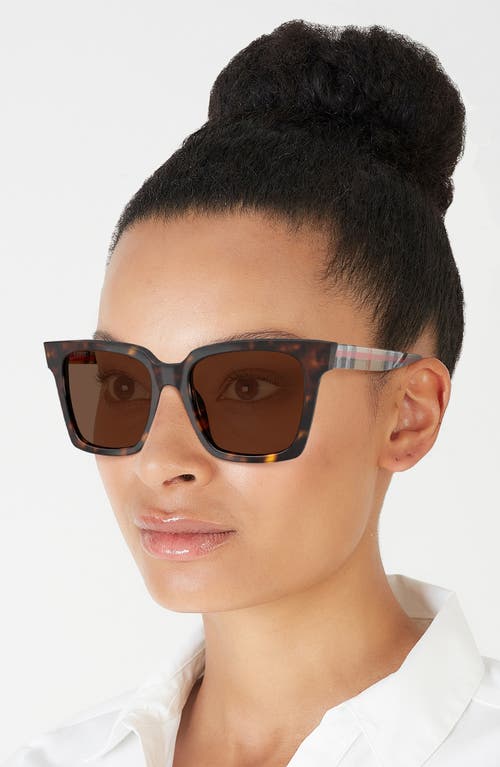 Burberry 53mm Square Sunglasses In Brown