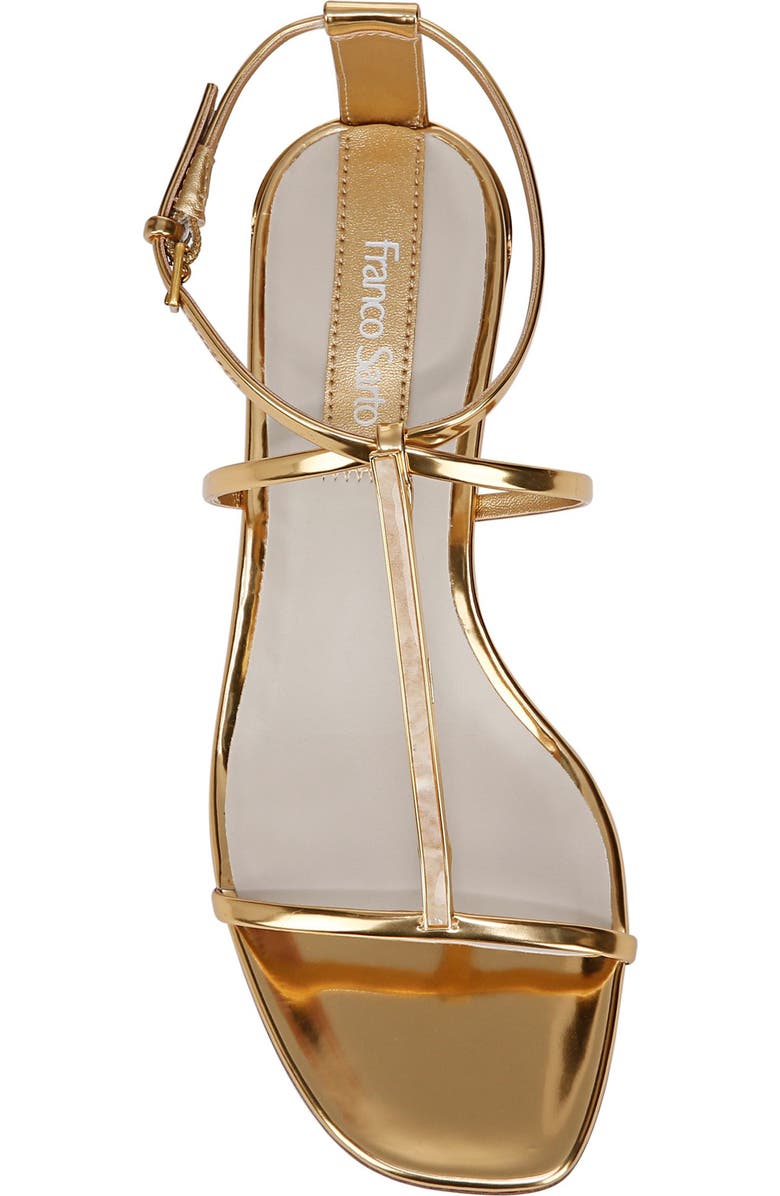 Franco Sarto Misty Strappy Sandal, Alternate, color, Gold