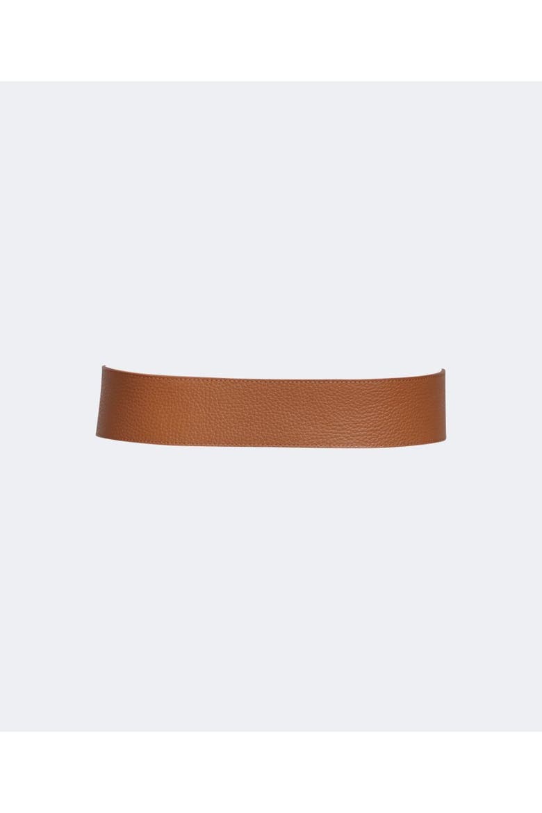 Trelew Leather Wrap Belt, Alternate, color, Caramel