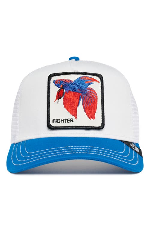 GOORIN BROS GOORIN BROS. V2 FIGHTER FISH PATCH SNAPBACK TRUCKER HAT