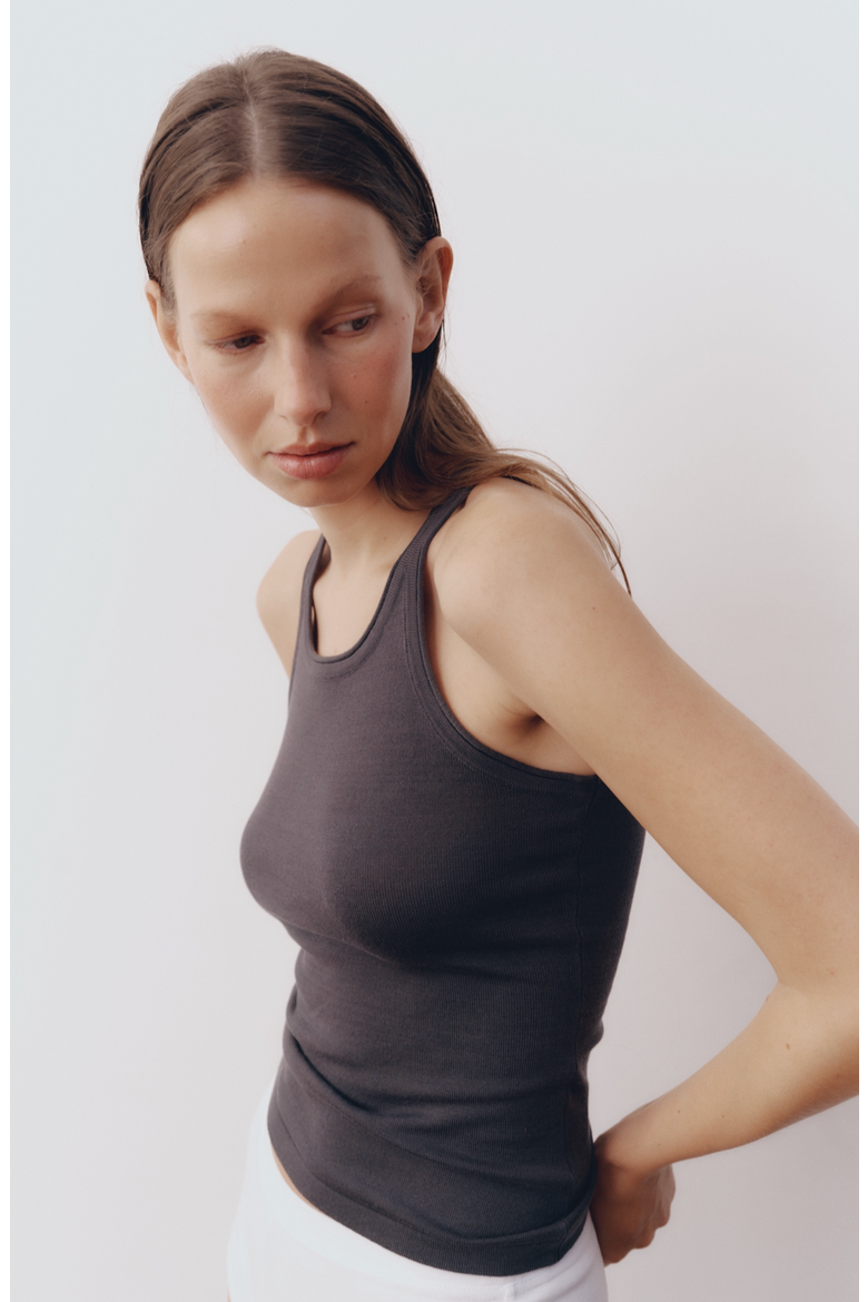 Lindsay Top, Alternate, color, Charcoal