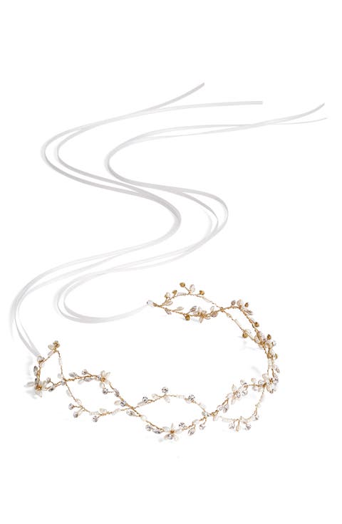 Octavia Pearl & Jeweled Halo & Sash