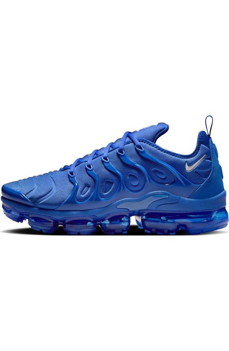 Nike Air VaporMax Plus Sneaker, Alternate, color, 480 Game Royal/Metallic Silver