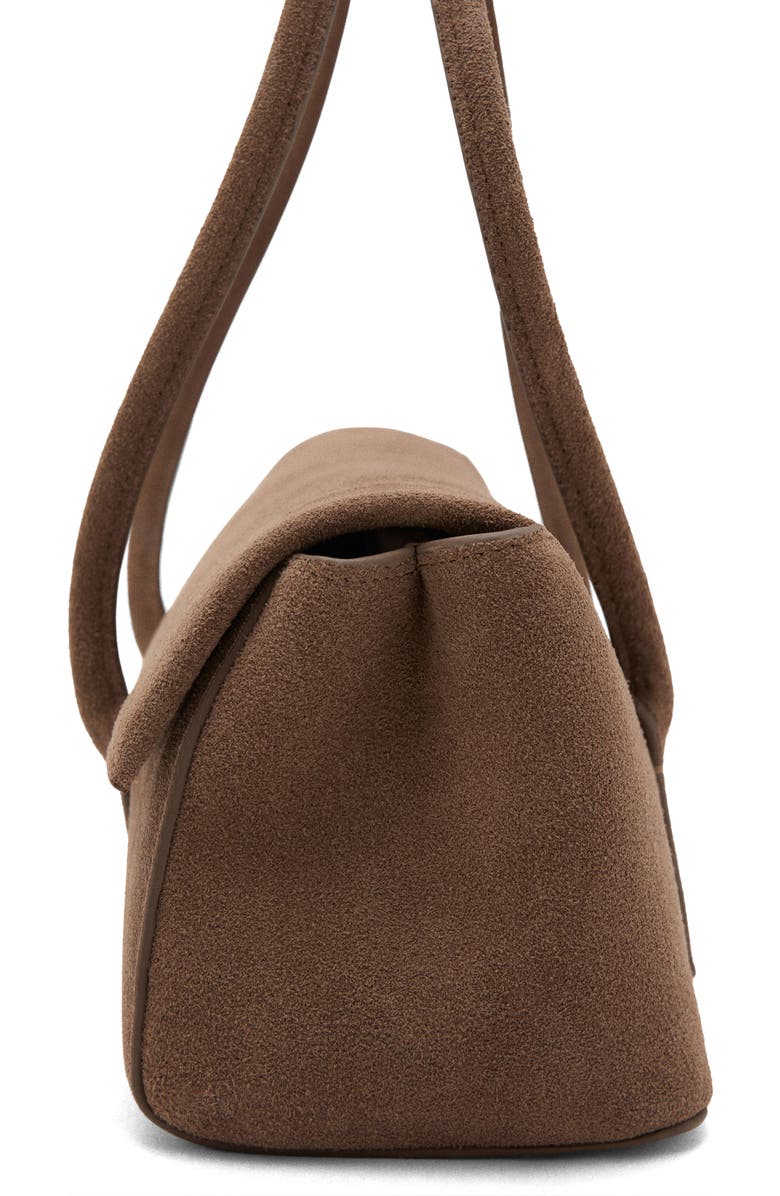 MANGO Suede Shoulder Bag, Alternate, color,