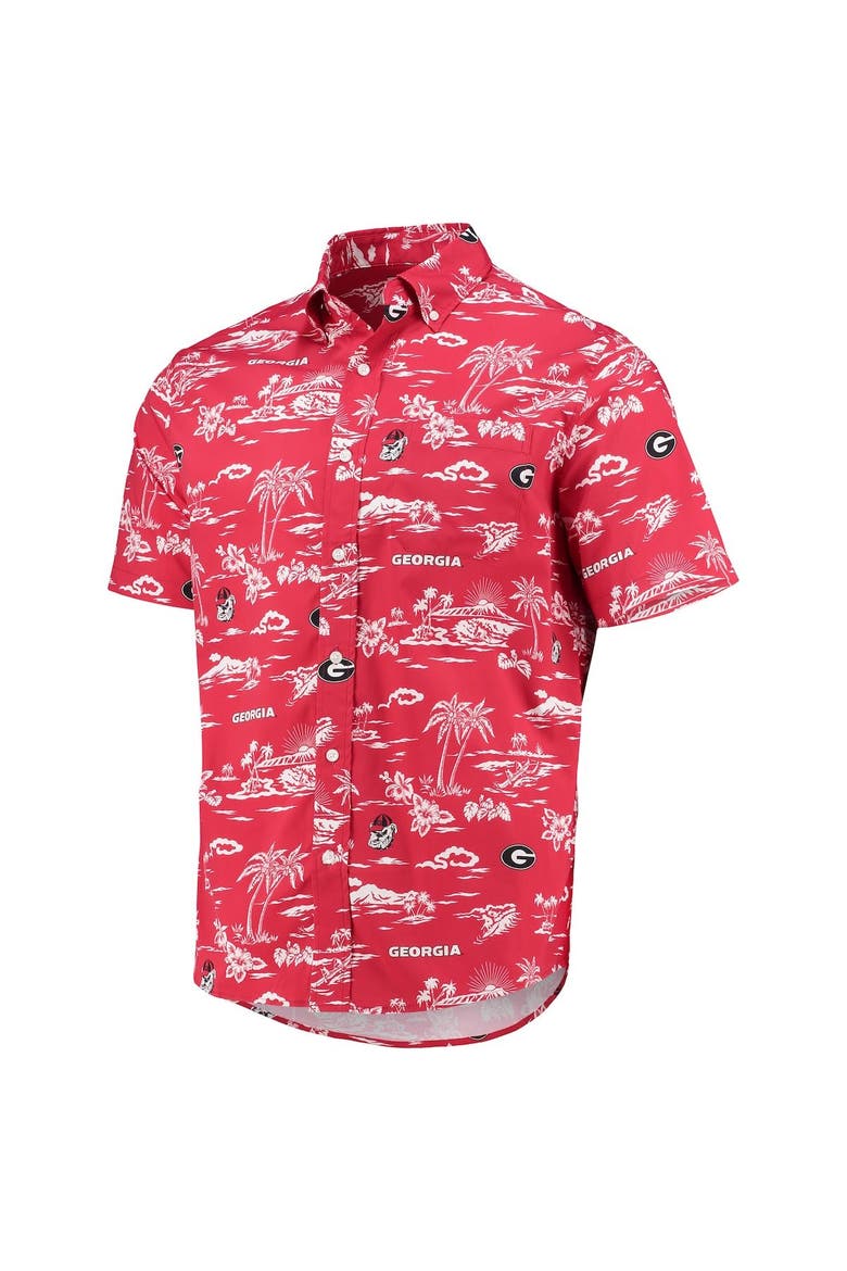 Men's Reyn Spooner Red Georgia Bulldogs Classic Button-Down Shirt, Alternate, color, Red