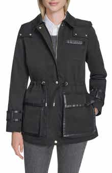 Hooded Water Resistant Insulated Raincoat