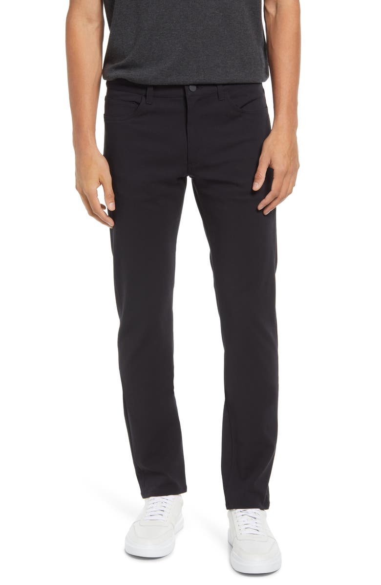 Theory Raffi Twill Pants, Main, color, Black - 001