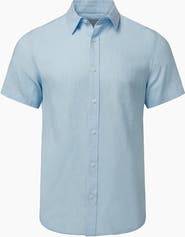Onia Standard Short Sleeve Linen Shirt