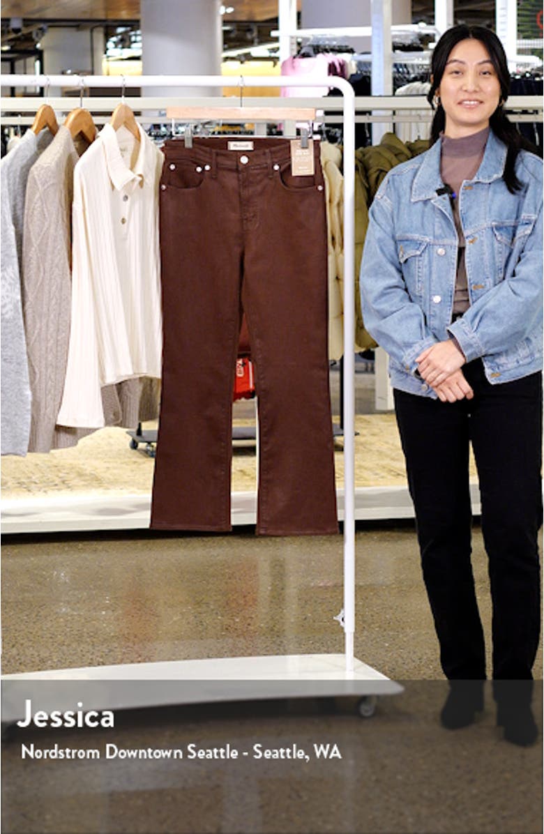 Kick Out Coated Crop Jeans, sales video thumbnail