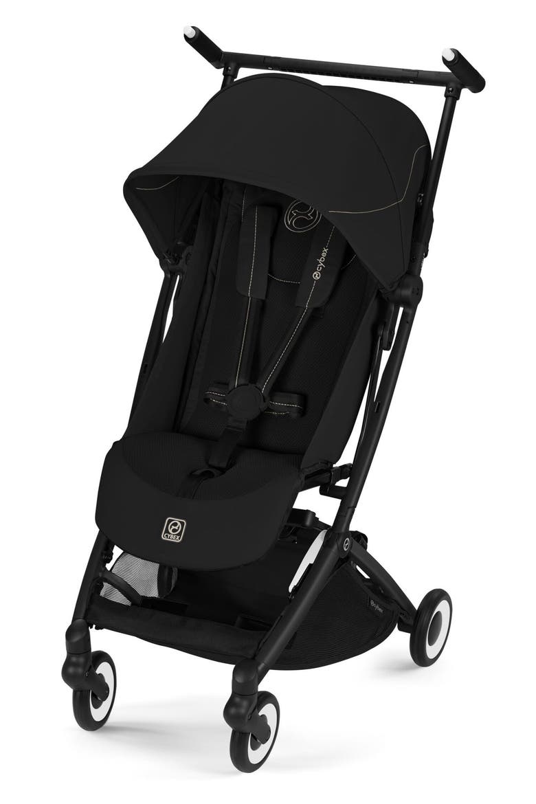 Libelle Ultra Lightweight Travel Stroller, Main, color, MAGIC BLACK