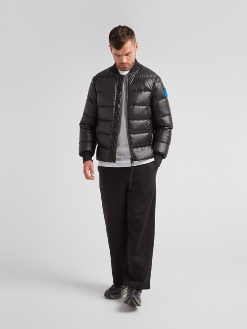 Jack1t Vortex Long Sleeve Bomber Jacket In Black