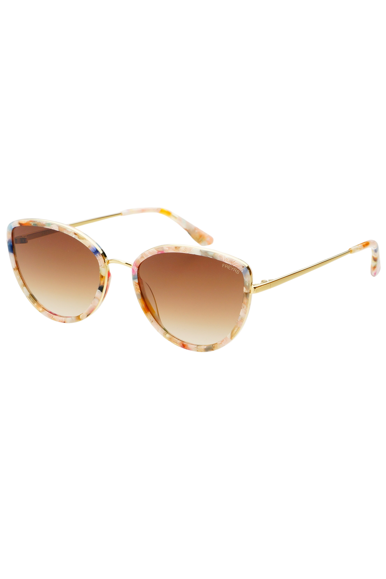 Luna Cat Eye Sunglasses, Alternate, color, Rose Tortoise