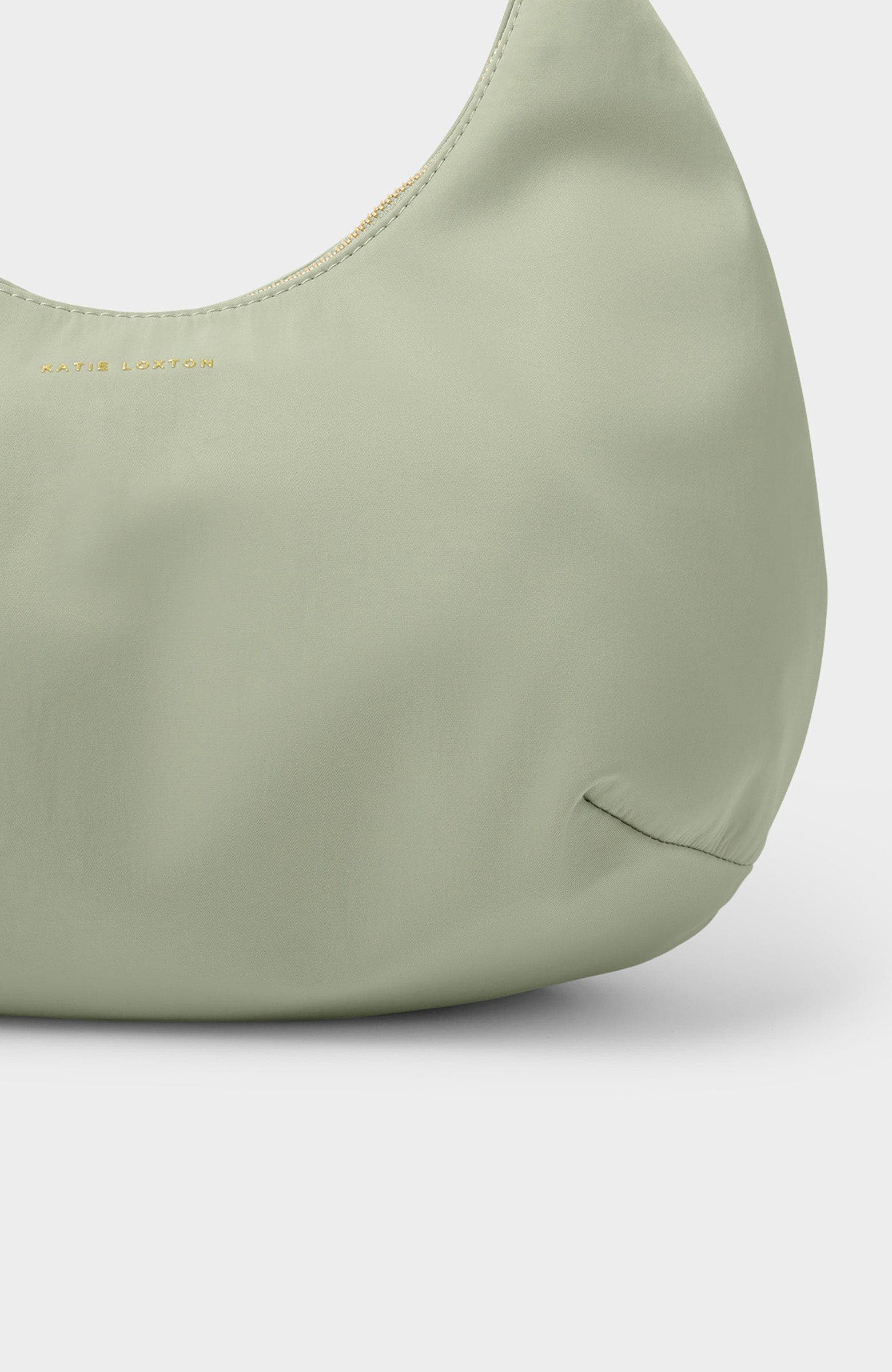 Nylon-Luxe Sling Shoulder Bag, Alternate, color, Matcha