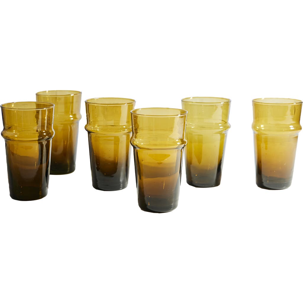 Verve Culture Beldi Stacking Glass in Amber  product