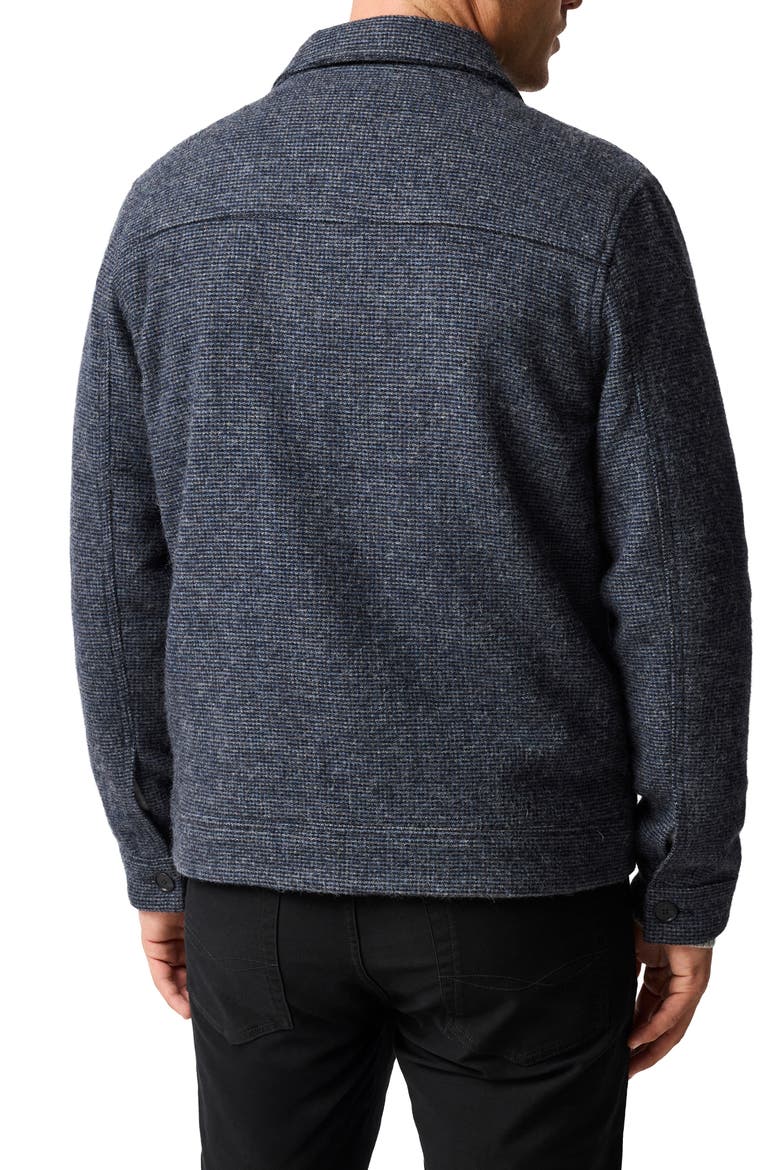 Roys Hill Wool Blend Trucker Jacket, Alternate, color, GRAPHITE