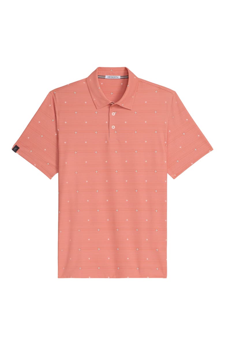 ASHWORTH GOLF Weston Polo, Alternate, color, Terracotta