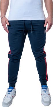 Maceoo Leo Logo Stripe Joggers