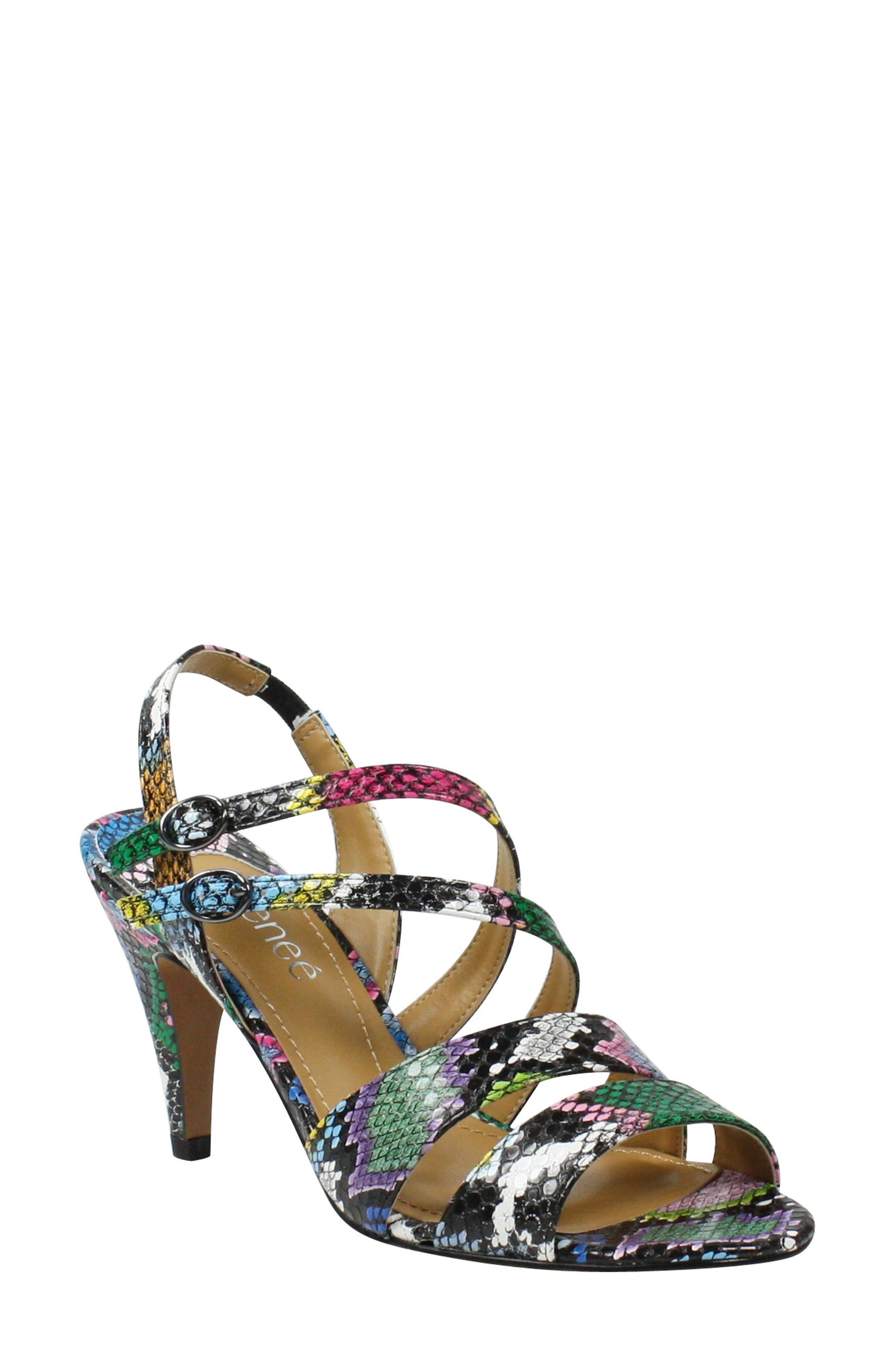 Uliana Sandal, Main, color, SNAKE PRINT FAUX LEATHER