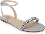 Jewel Badgley Mischka Daria Ankle Strap Sandal