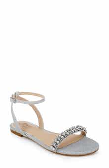 Jewel Badgley Mischka Daria Ankle Strap Sandal