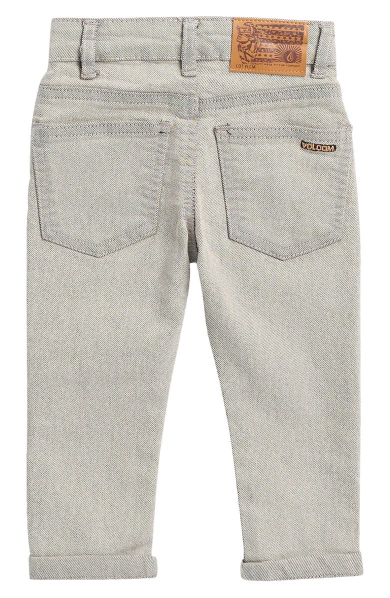 Volcom Brushed Flannel Shirt & Slim Fit Jeans Set, Alternate, color, 