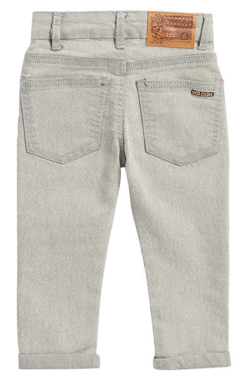VOLCOM VOLCOM BRUSHED FLANNEL SHIRT & SLIM FIT JEANS SET