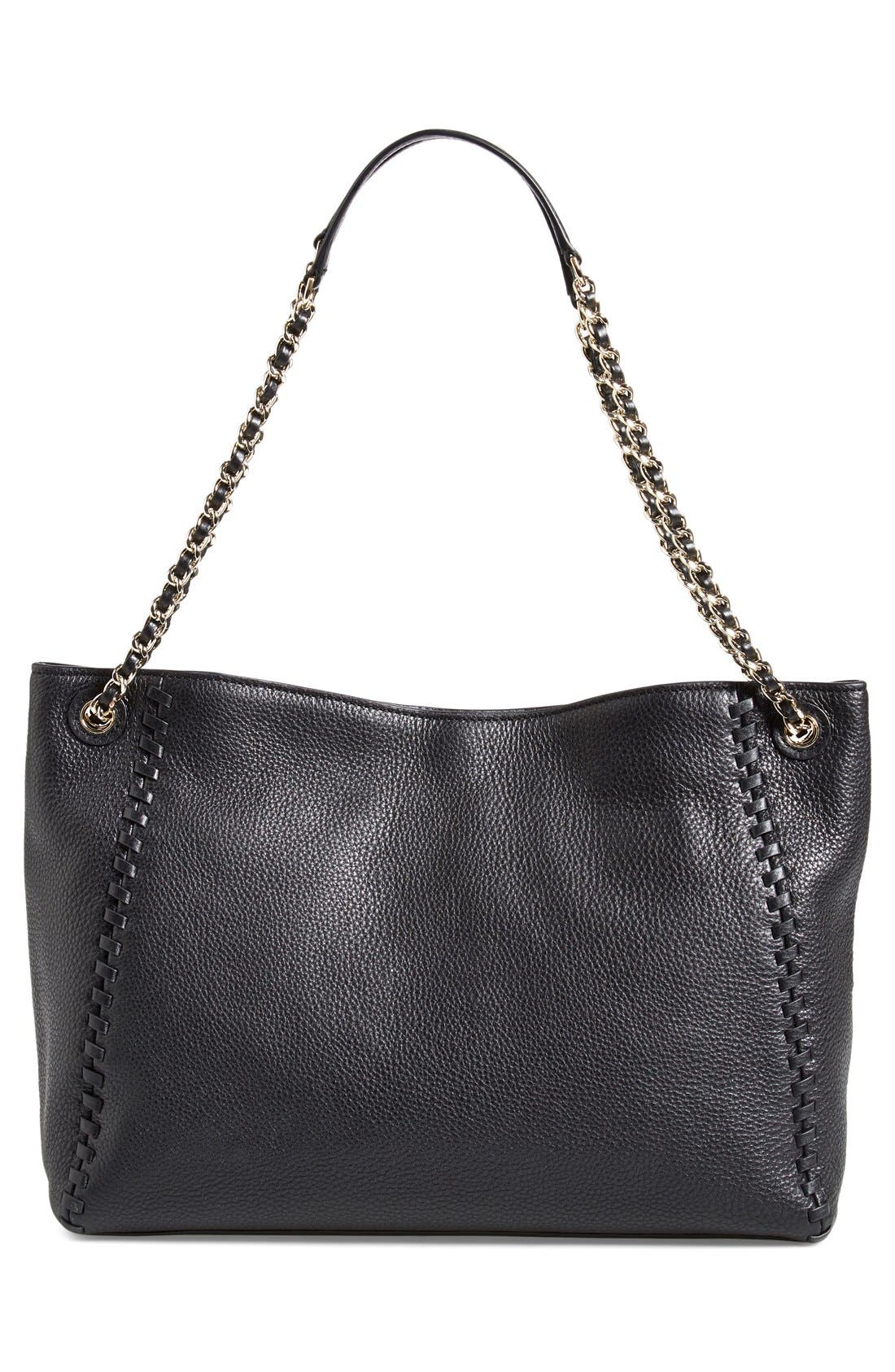 Tory Burch 'Marion' Slouchy Shoulder Tote, Alternate, color, 