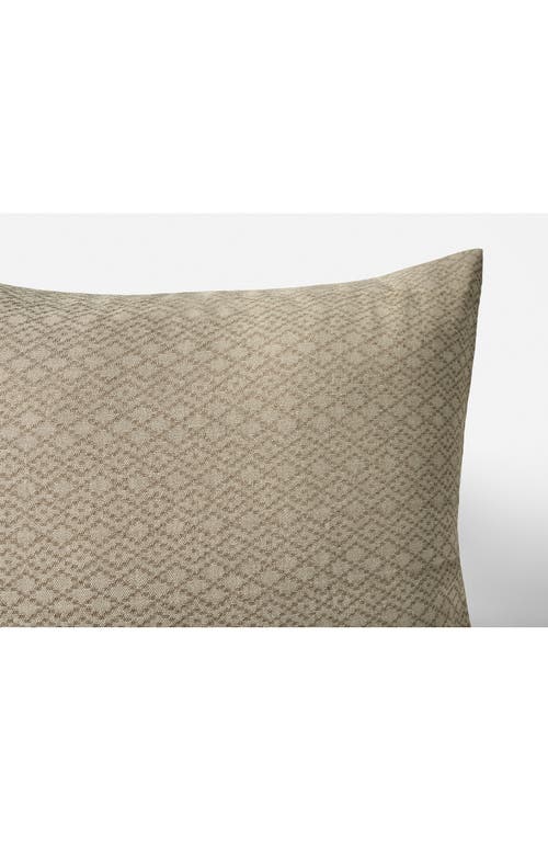 Coyuchi Captiola Organic Cotton Sham In Brown