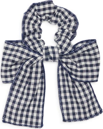 NATASHA Plaid Bow Scrunchie | Nordstrom display picture 1