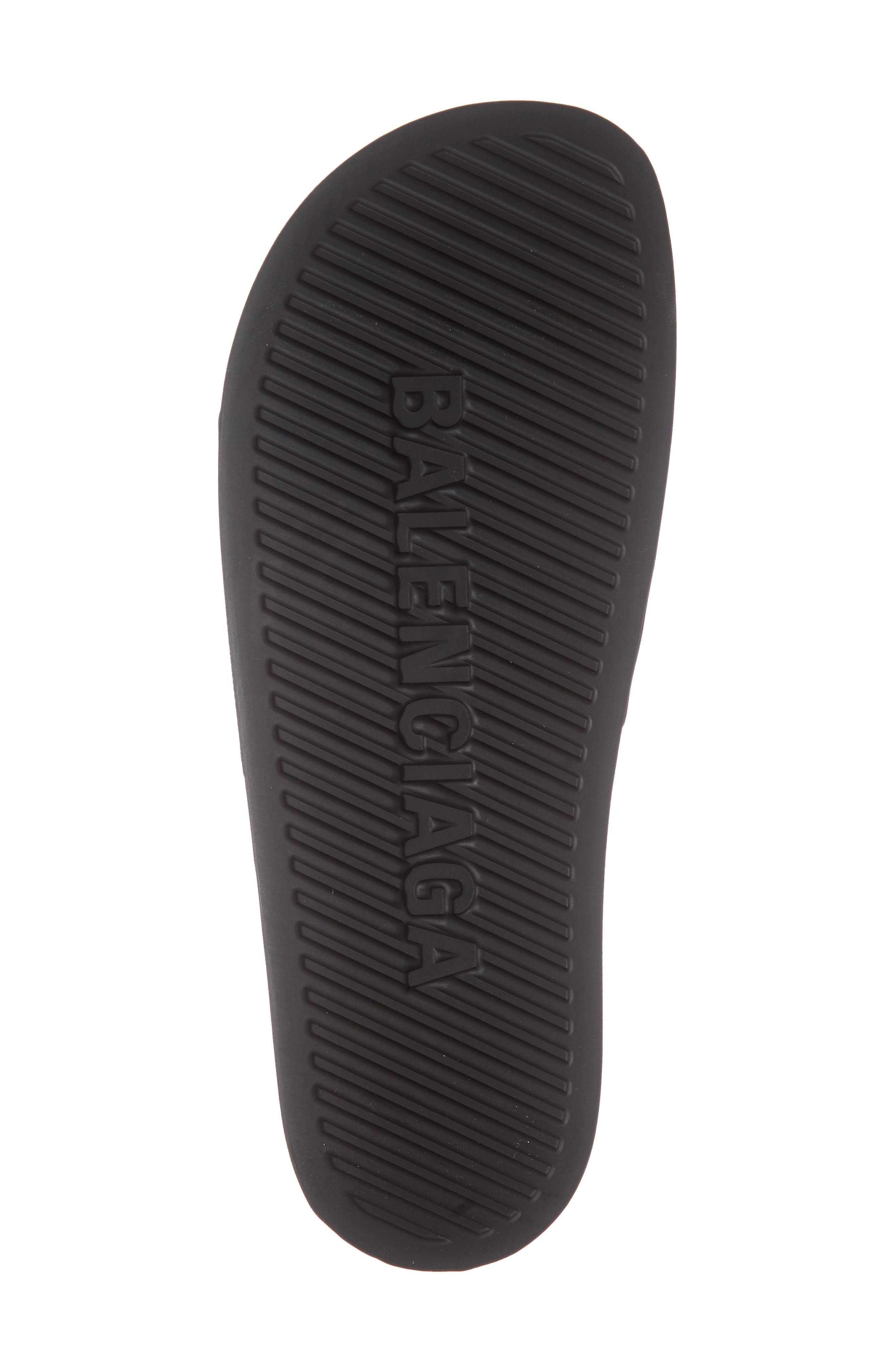 Balenciaga Monogram Slide Sandal, Alternate, color, 