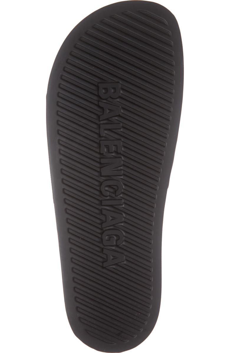 Balenciaga Monogram Slide Sandal, Alternate, color,