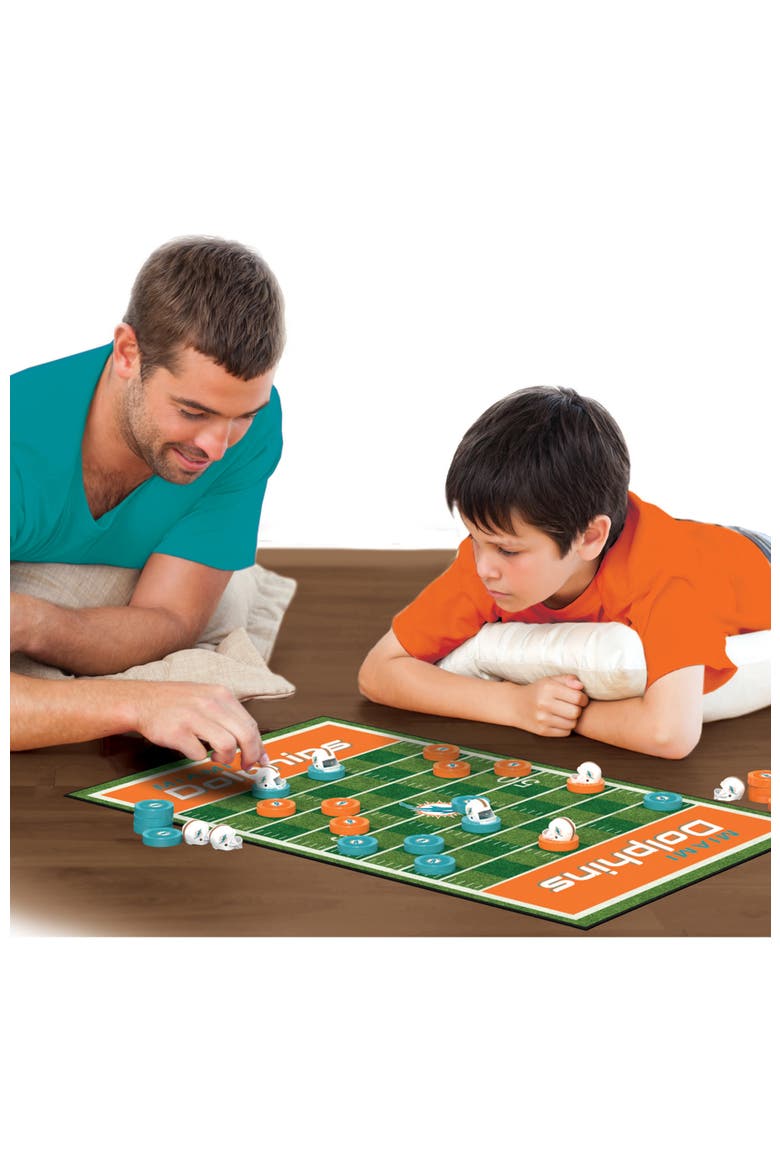 Miami Dolphins Checkers Board Game, Alternate, color, Multicolor