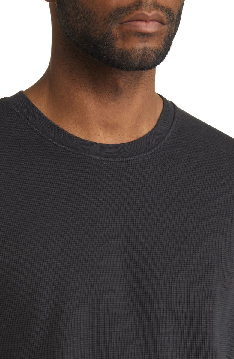 The Normal Brand Vintage Wash Thermal Long Sleeve T-Shirt, Alternate, color, Black