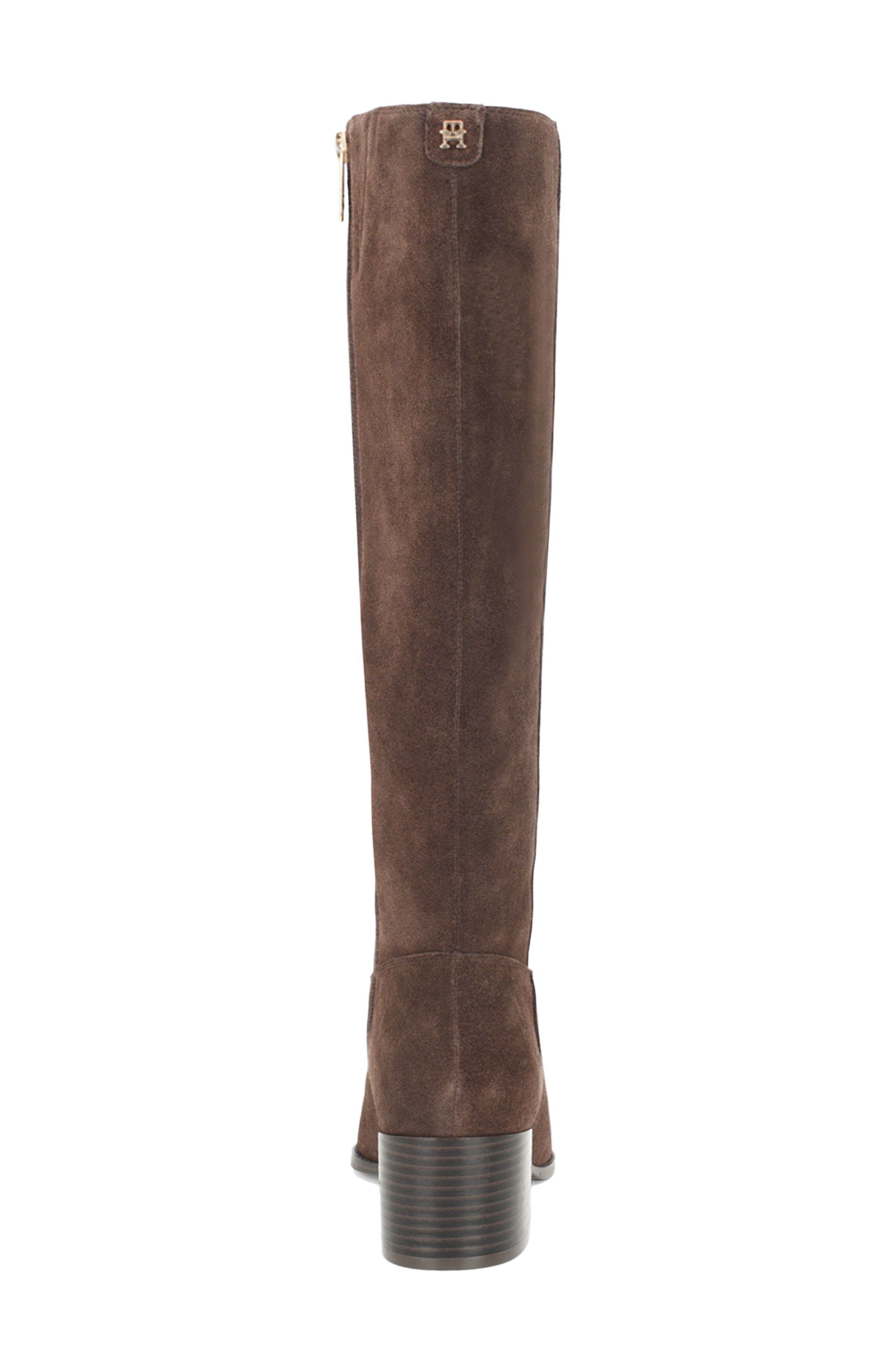 Juletta Knee High Boot, Alternate, color, DARK BROWN