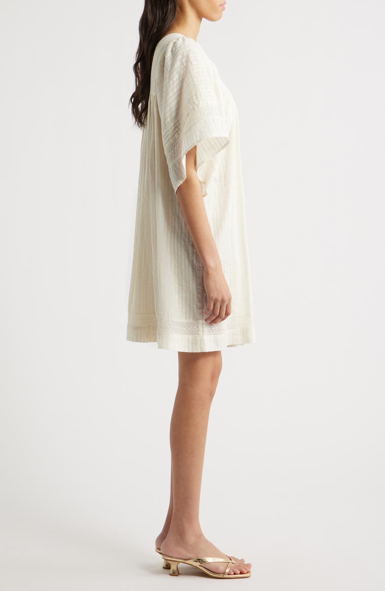 FRNCH Adelais Swing Dress, Alternate, color, Creme