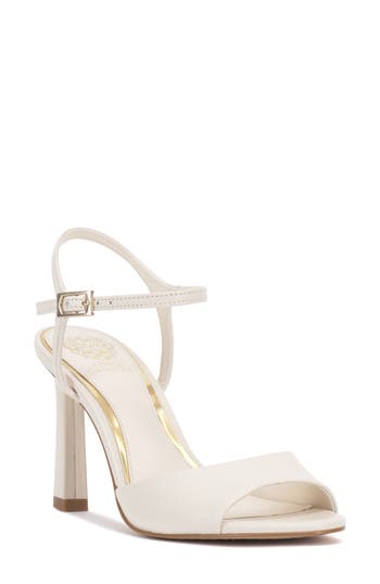 Vince Camuto Lilah Ankle Strap Sandal In Coconut Cream