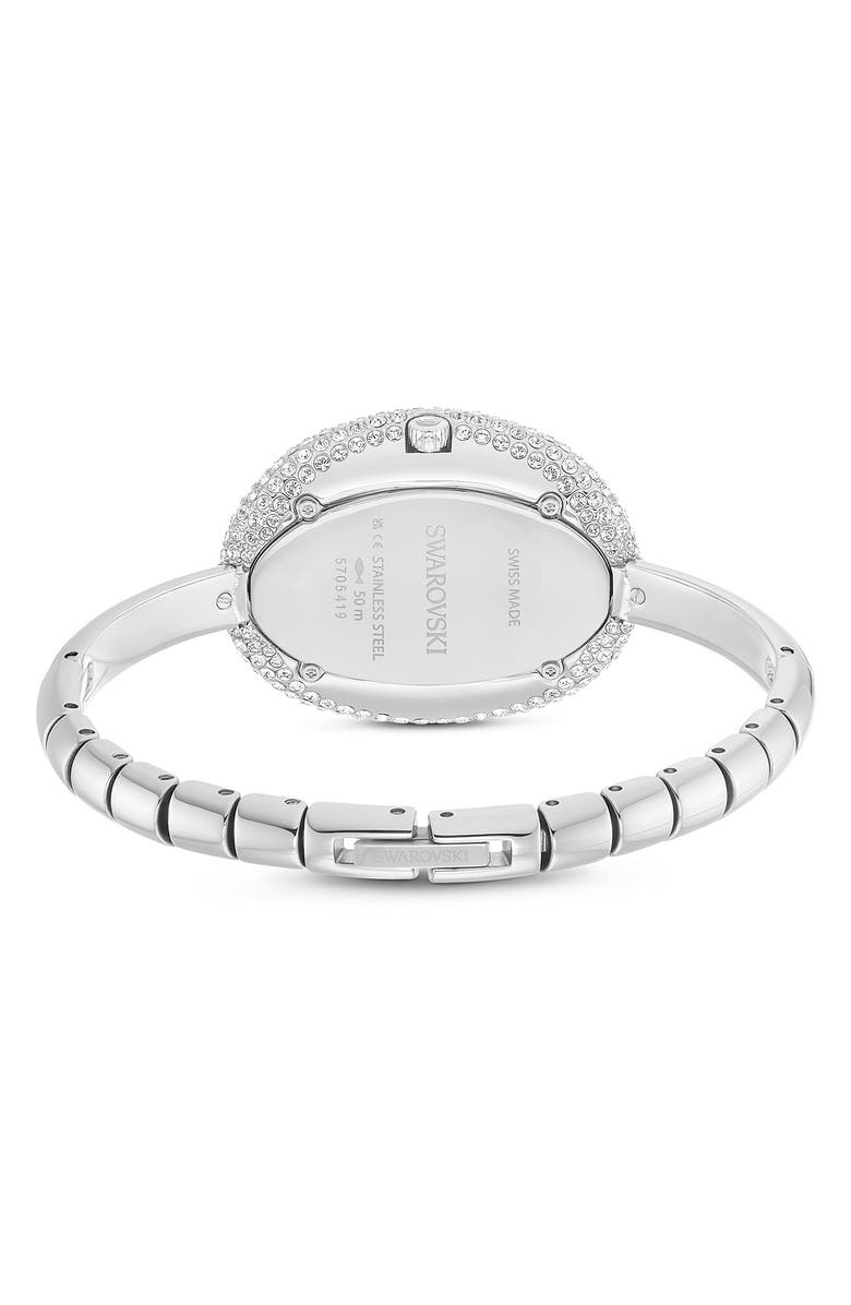 Swarovski Imber Oval Bangle Bracelet Watch, 35mm x 28mm, Alternate, color, 