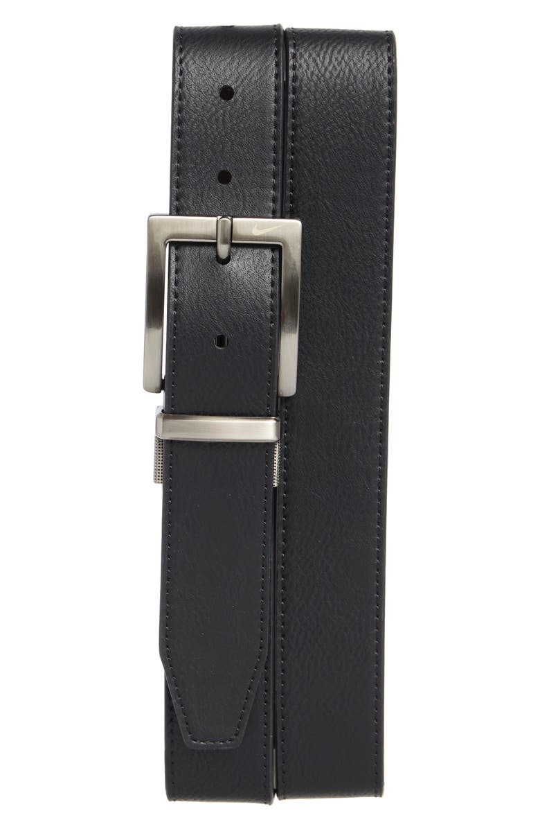 Nike Core Reversible Leather Belt, Main, color, Black/ Brown
