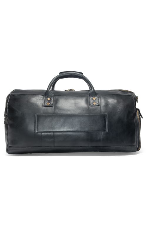 Will Leather Goods Atticus Duffle Bag In Black