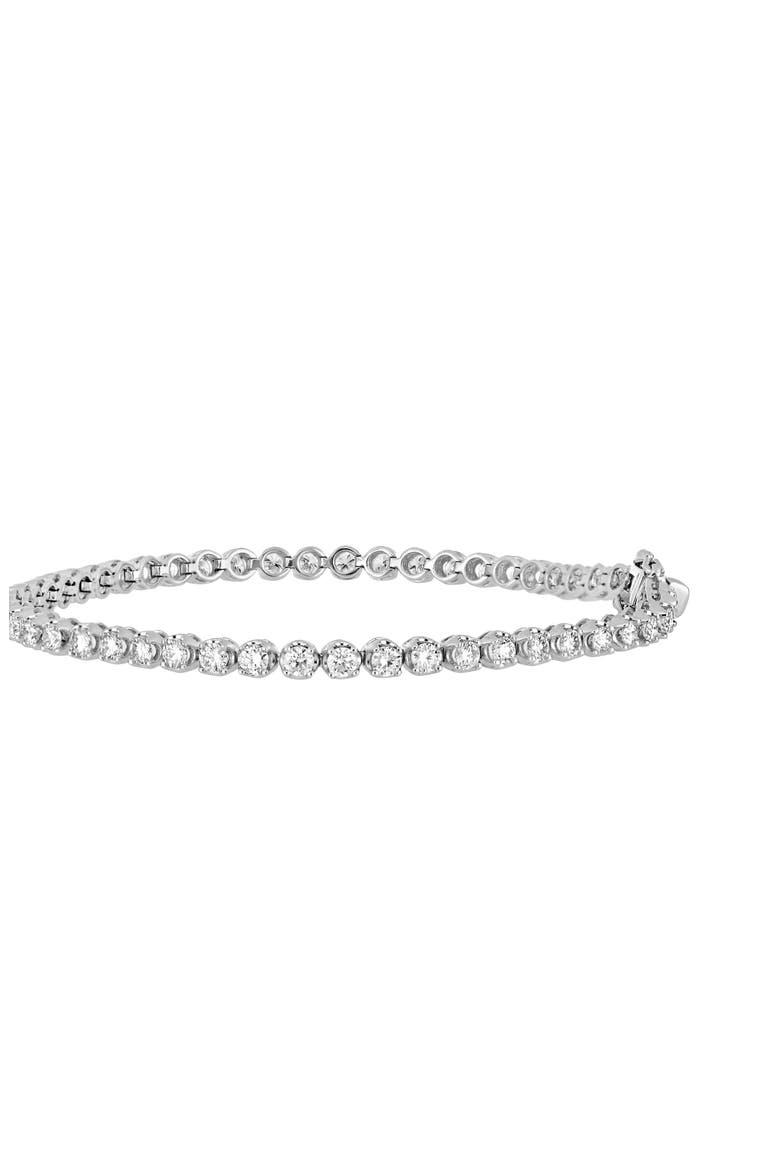 Audrey Luxe Diamond Tennis Bracelet (Nordstrom Exclusive), Main, color, 18K WHITE GOLD