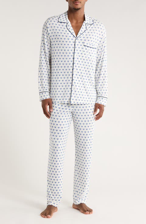William Print Stretch Tencel® Modal Pajamas