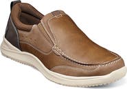 NUNN BUSH Conway Moc Toe Slip-On Sneaker - Wide Width Available