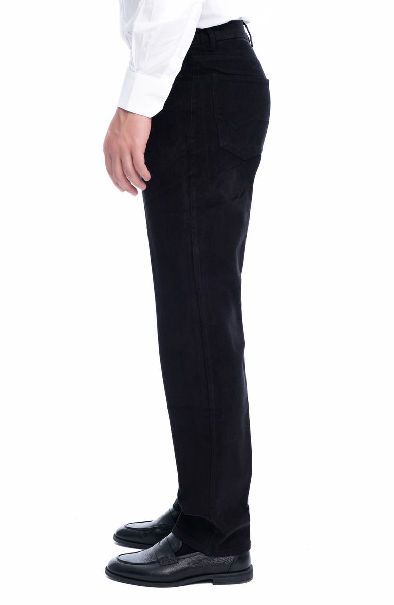 VELLAPAIS Vivor Straight Leg Pants, Alternate, color, Black
